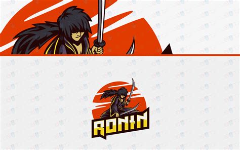 ronin esports logo ronin mascot logo lobotz ltd