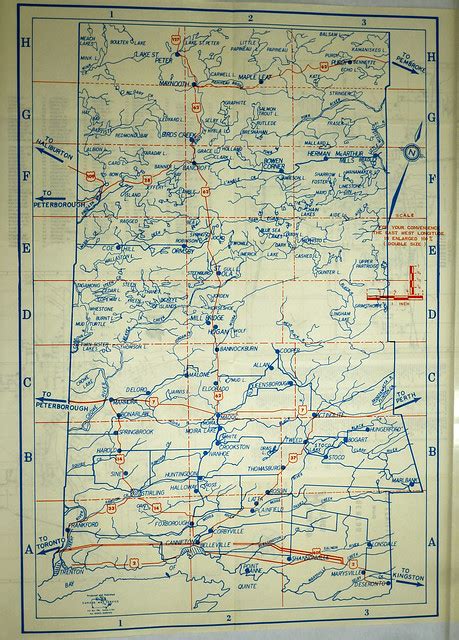 Map Of Hastings Highlands Trenton And Belleville Discover Cabhc