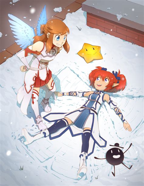 Snow Angels By Goldenplume On Deviantart
