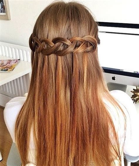 The hairstyle can be divided into two parts. Hairstyle Pic: 30 Picture-Perfect Hairstyles For Long Thin ...