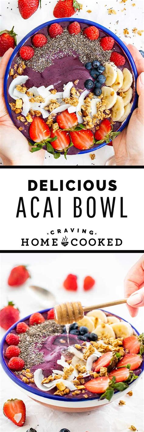 Acai Bowl Craving Home Cooked