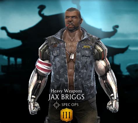 jax briggs heavy weapons gold spec ops challenge character mkmobileinfo