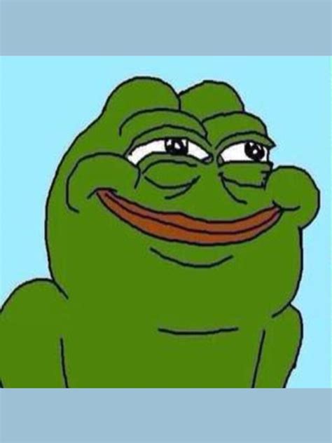 Smiling Pepe The Frog Meme Rare T Shirt By Bitsnake Redbubble