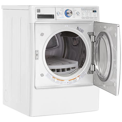 Kenmore Elite 81582 Electric Dryer W Steam White Luxe Washer And
