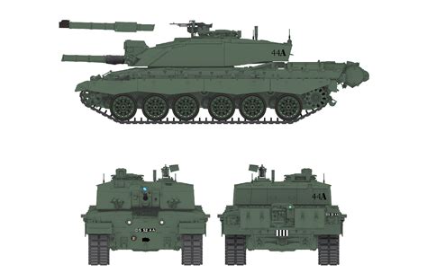 Rm 5062 Challenger 2 British Main Battle Tank Modern Ryefield Model