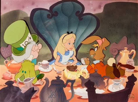 Disney Studios Alice In Wonderland Tea Party