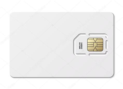 Blank Sim Card Vector — Stock Vector © Realvector 12678686