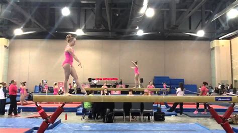 Kasey Fiochetta Level 9 Beam At Pink Invitational Nittany Gymnastics