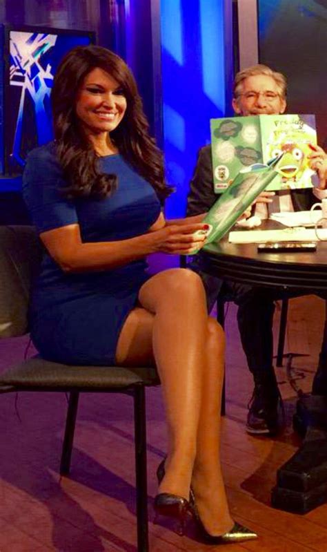 Kimberly Guilfoyle So Hot In A Tight Blue Dress Great Legs And Sexy Heels Kimberly