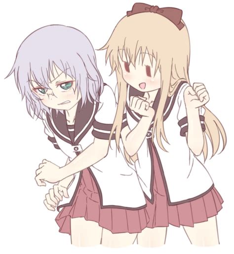 Toshinou Kyouko And Ikeda Chizuru Yuru Yuri Drawn By Pontasu Danbooru