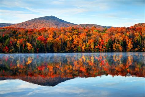 Autumn In Killington Vermont 4k Ultra Hd Wallpaper Background Image