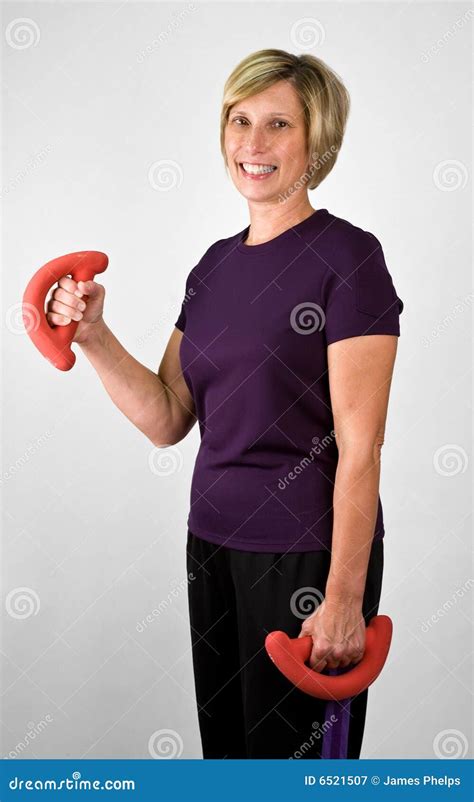 Physically Fit Senior Baby Boomer Women Royalty Free Stock Image
