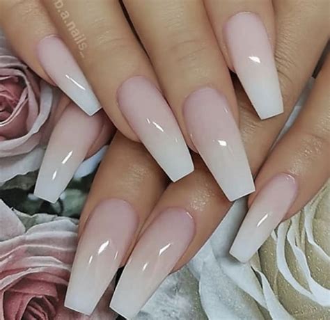 Target for ombre nails coffin you will love at great. Pin by Natagia Haigler on CLAWS | Matte white nails ...