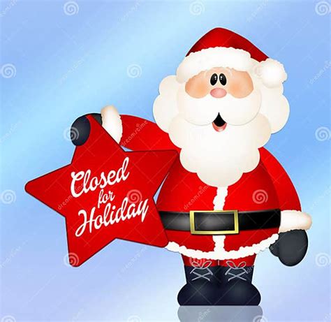 Closed For Holidays Stock Illustration Illustration Of Holidays 47642267