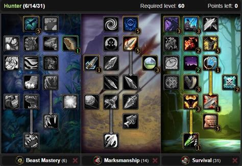 Wow Classic Survival Hunter Leveling Guide 1 60 Wow Classic Icy Veins