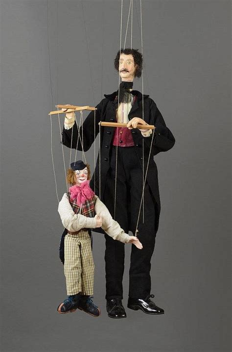 Lot Puppet Doll Marionnette à Fils Personnage Le Marionnettiste