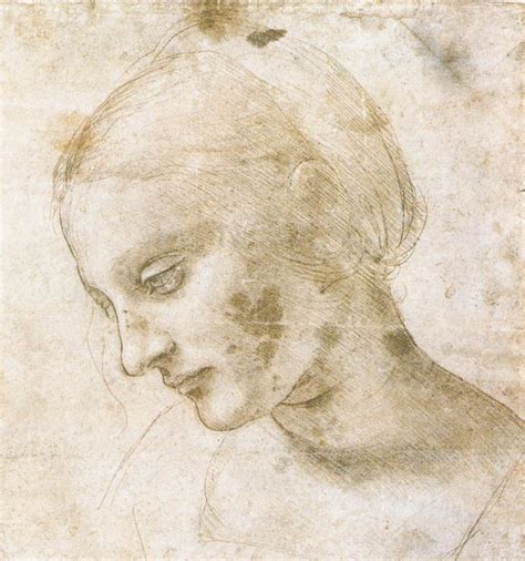 ART BLOG Leonardo Da Vinci Study Of A Woman 1490