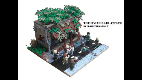 Finally, a tower defense game featuring both lego and zombies! LEGO Zombie Apocalypse MOC - The Living Dead Attack - YouTube