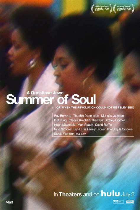 Maybe you would like to learn more about one of these? Summer of Soul (...Or, When the Revolution Could Not Be ...