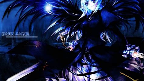 Anime Dark Angel Girl Wallpaper