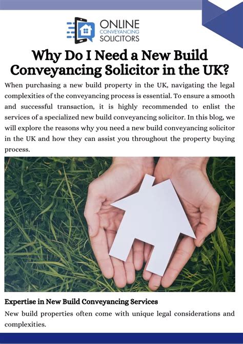 Ppt Why Do I Need A New Build Conveyancing Solicitor In The Uk