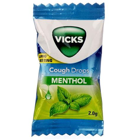 Vicks Cough Drops Menthol Lozenges 25 Count Price Uses Side Effects