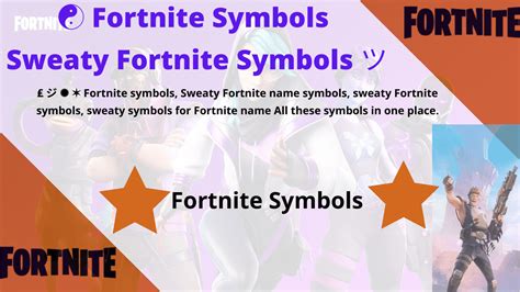 Fortnite Name Symbols