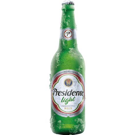 Presidente Light Pilsener Beer 22 Fl Oz Bottle Beer Fosters