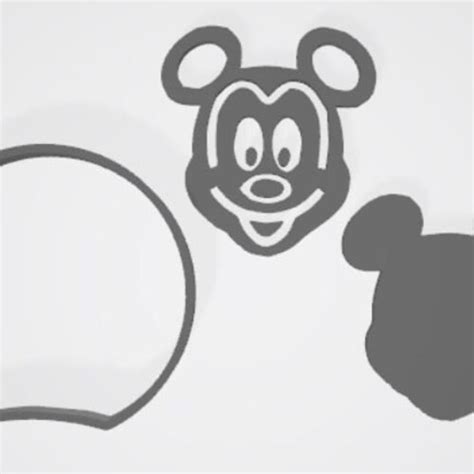 Cinderella Castle Mickey Ear 3d Stl File 3d Printable Etsy Canada