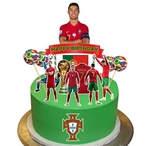 Ronaldo Portugal Cake Topper Payhip