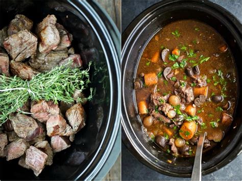 Maybe you would like to learn more about one of these? Slow Cooker Beef Bourguignon | Easy Healthy Recipes Using ...