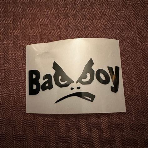 Bad Boy Vinyl Decal Etsy