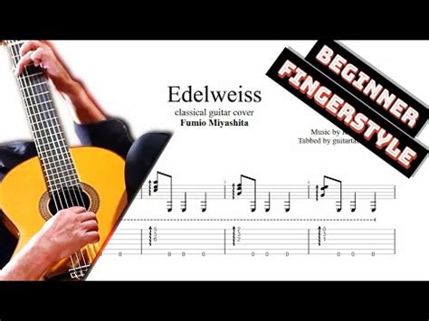 Edelweiss Tab Fingerstyle Classical Guitar Tabs Pdf Guitar Pro