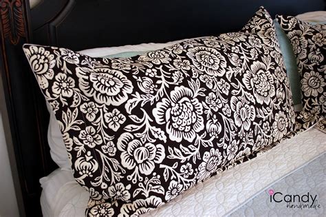 Icandy Handmade Tutorial King Sized Pillow Shams And Bed Makeover