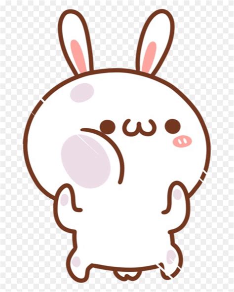 Kawaii Cute Bunny White Rabbit Cartoon Chibi Cute Cartoon Bag Sack