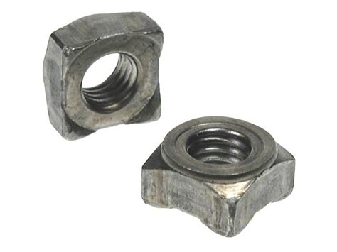 Square Weld Nut Din 928 Self Colour