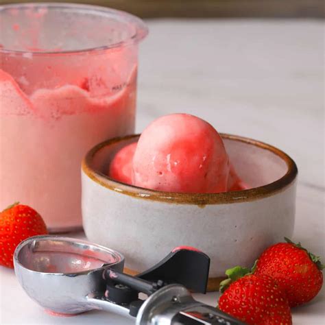 Ninja Creami Strawberry Ice Cream Sugar Free I Hacked Diabetes