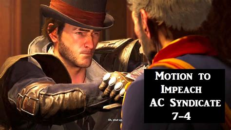 Motion To Impeach Sync Assassin S Creed Syndicate Sequence