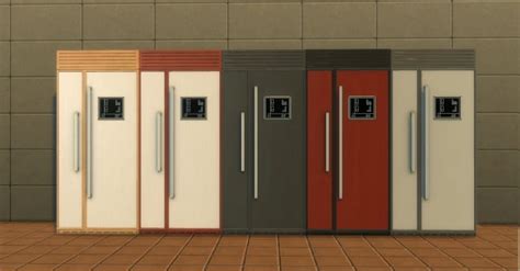 Refrigerators By Adonispluto At Mod The Sims Sims 4 Updates