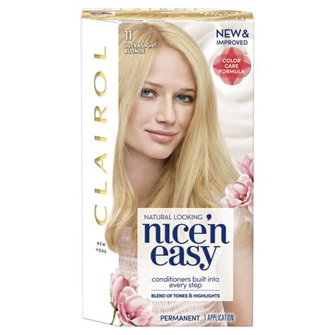 Clairol Nice N Easy Hair Color 11 Ultra Light Blonde