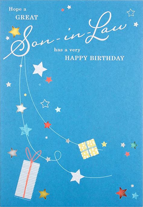 Hallmark Son In Law Birthday Card Enjoy Medium Amazonca Office