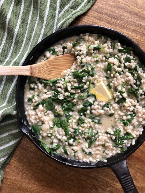 Can chickens eat elephant ears. Oven Baked Spinach and Parmesan Barley Risotto - How to Eat