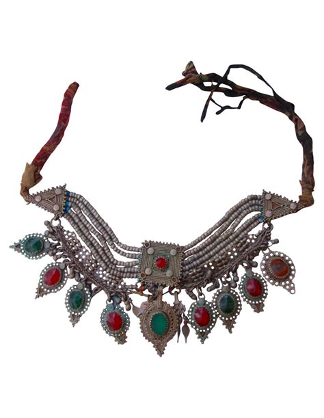 Afghani Hazara Headpiecechoker Nomad Vintage