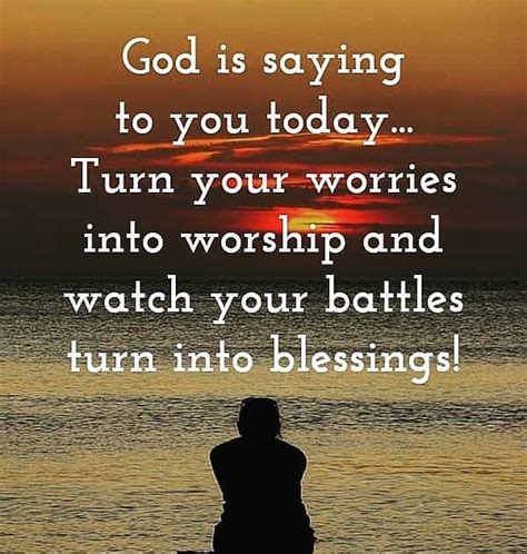 Turn Worries Into Worship