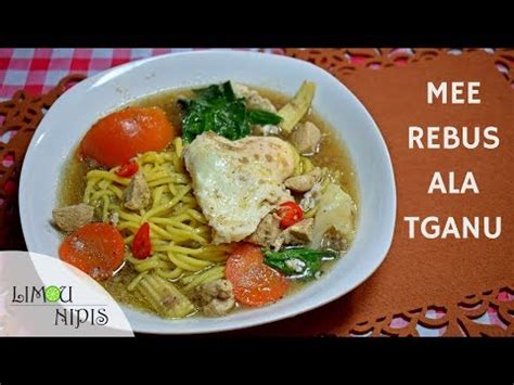 Mie kuning dihidangkan dengan kaldu sapi udang dan yang kuat. Cara Memasak Resepi Mee Rebus Azie Kitchen - Kuliner Melayu
