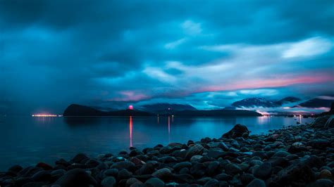 Wallpaper Juneau Alaska Ocean Sky 4k Travel 20154