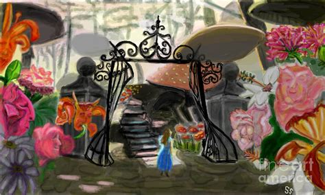Alice In Wonderland 2010 Digital Art By Sara Schuder