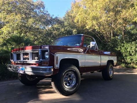 1974 Gmc Super Custom 1500 4wd Pick Up Truck For Sale Photos