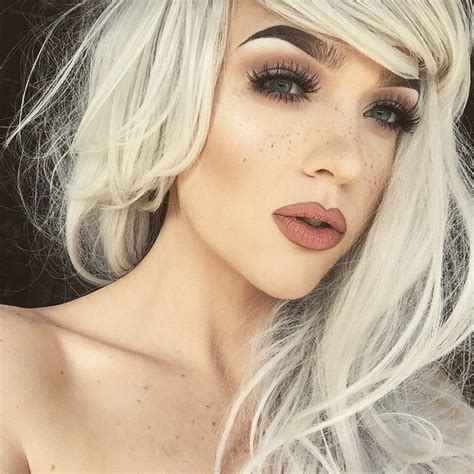 ριитєяєѕт ıŋ۷σƙıŋɠѕ℘ιяιɬѕ white blonde hair beauty makeup glam makeup