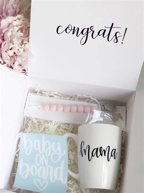 Mama Gifts New Mom Gift Box Set Gifts For Mom Baby Shower Gender